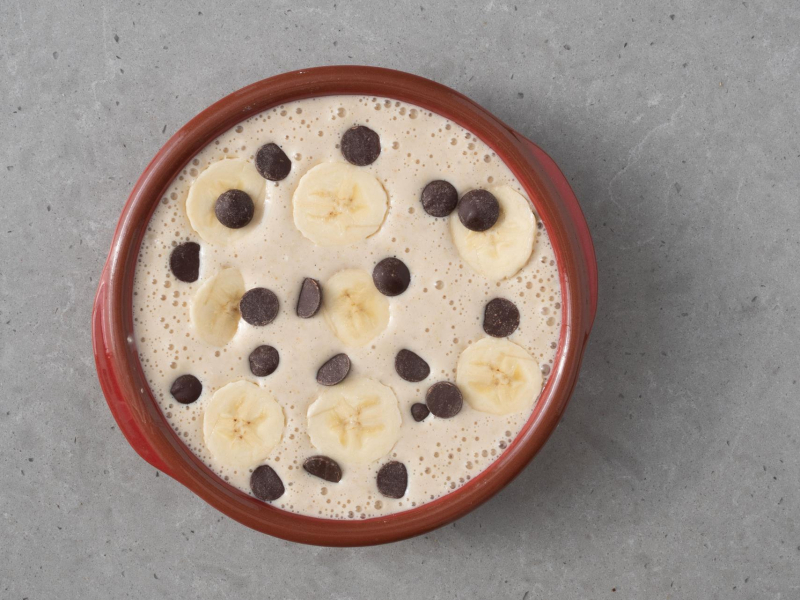 Przygotowanie owsianki pieczonej.