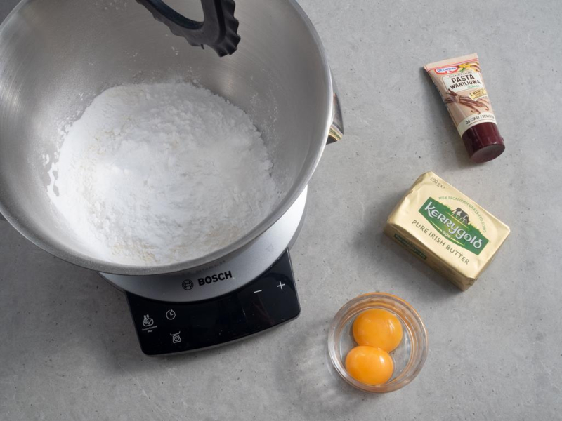 składniki na kruche ciasto bezglutenowe