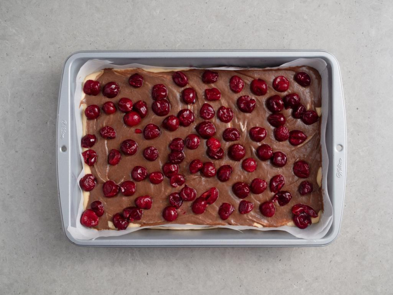 ciasto fale dunaju przed pieczeniem