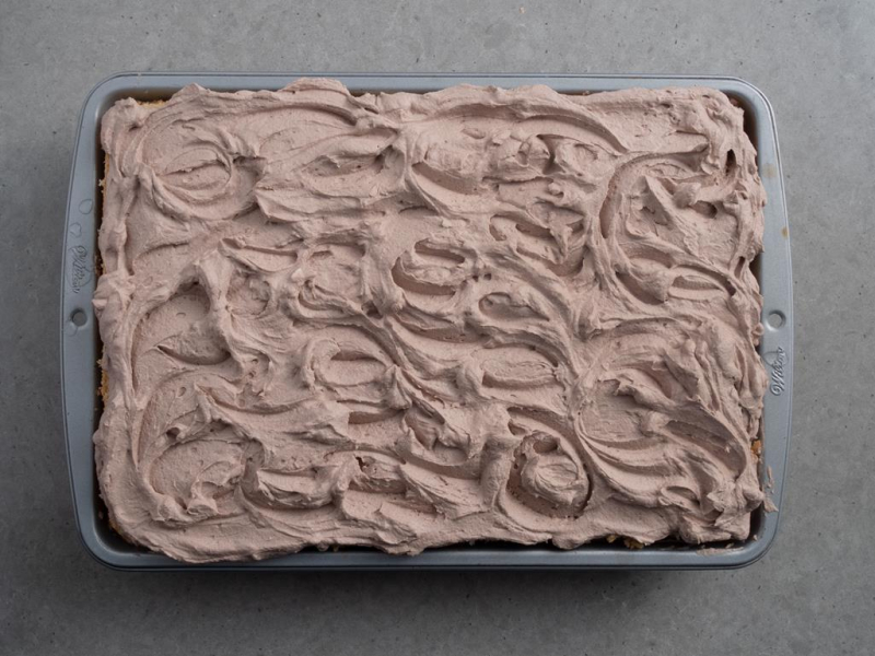 ciasto brzdąc z formie