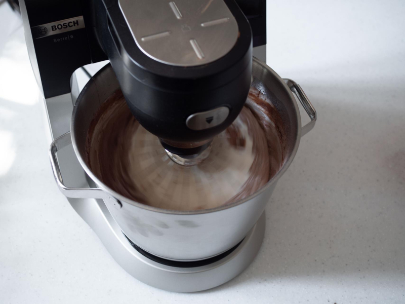 ubijany biszkopt do ciasta czarny las