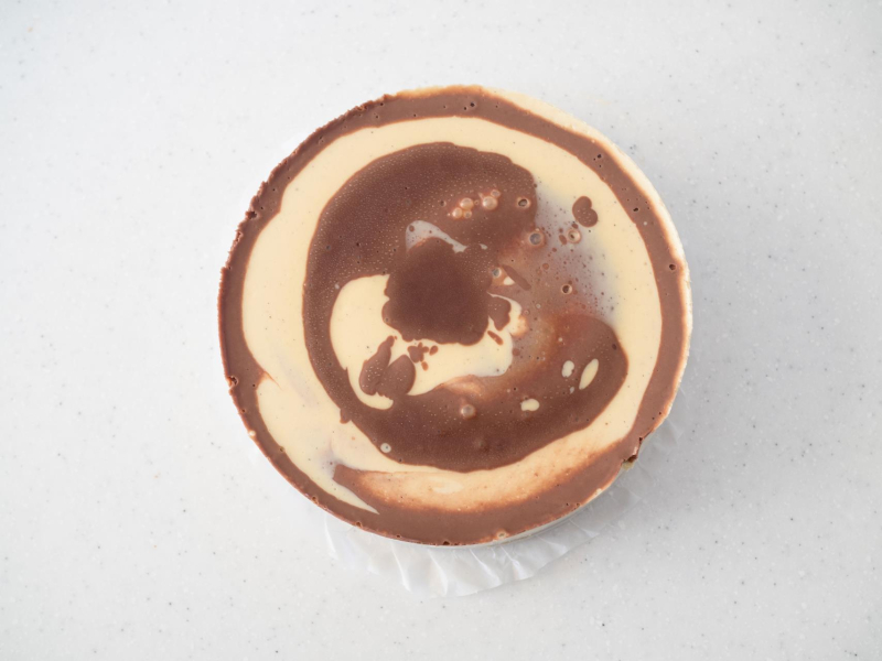 ciasto monte wyciągnięte z tortownicy