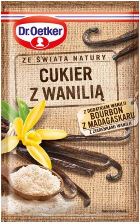 Cukier z wanilią Bourbon