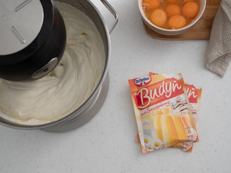 budynie dr. oetker do sernika piernikowego