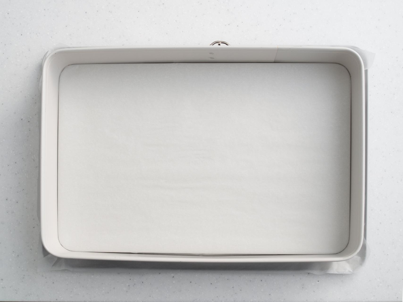 duża blacha na makowiec z puszki