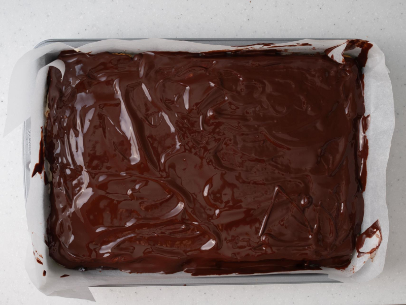 stefanka posmarowana polewą czekoladową