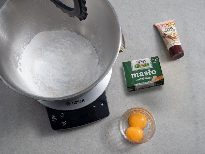 składniki na kruche ciasto bezglutenowe