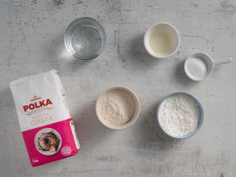 składniki na ciasto kataifi