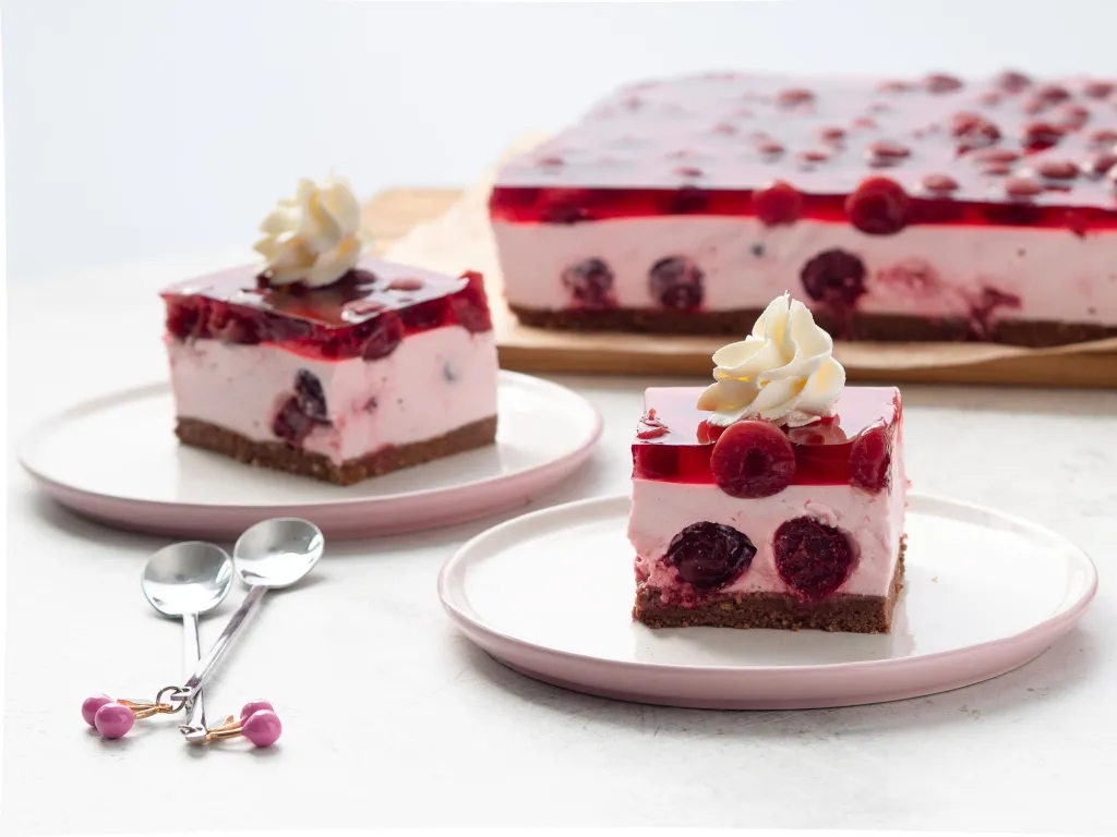 ciasto filadelfia z wiśniami bez pieczenia wszystkiego słodkiego