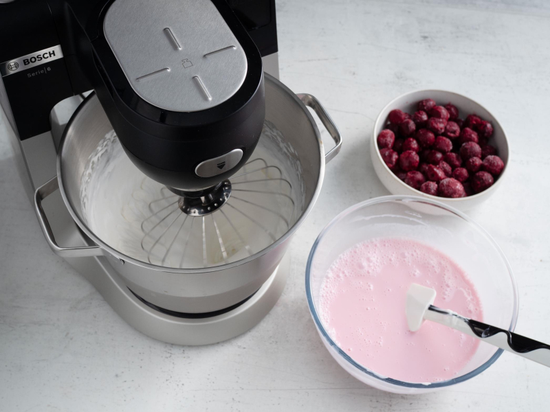 ubijana śmietanka w robocie bosch