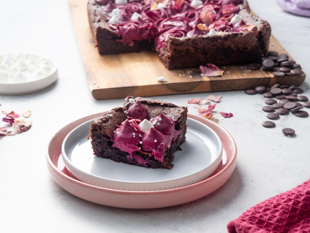 brownie cassis wszystkiego słodkiego