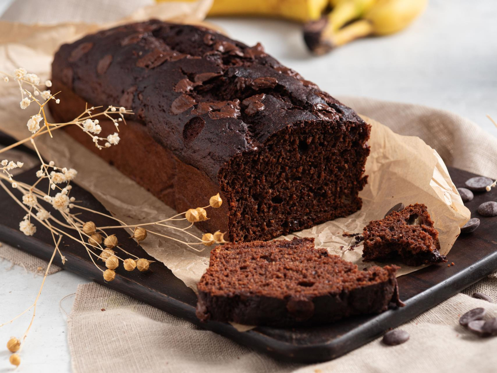 Proteinowe ciasto czekoladowe z keksówki - przepis Wszystkiego Słodkiego