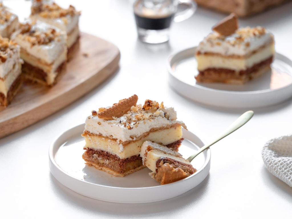 ciasto orzechowa dama