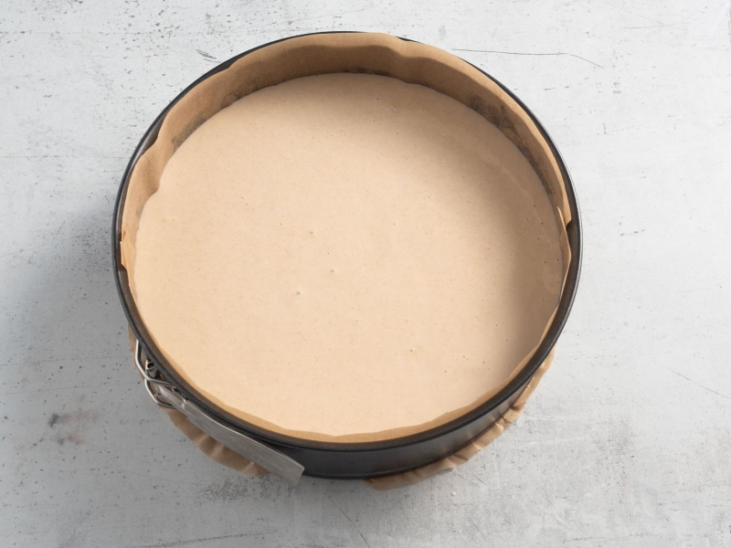 Skyrnik lotus przed upieczeniem w blasze.