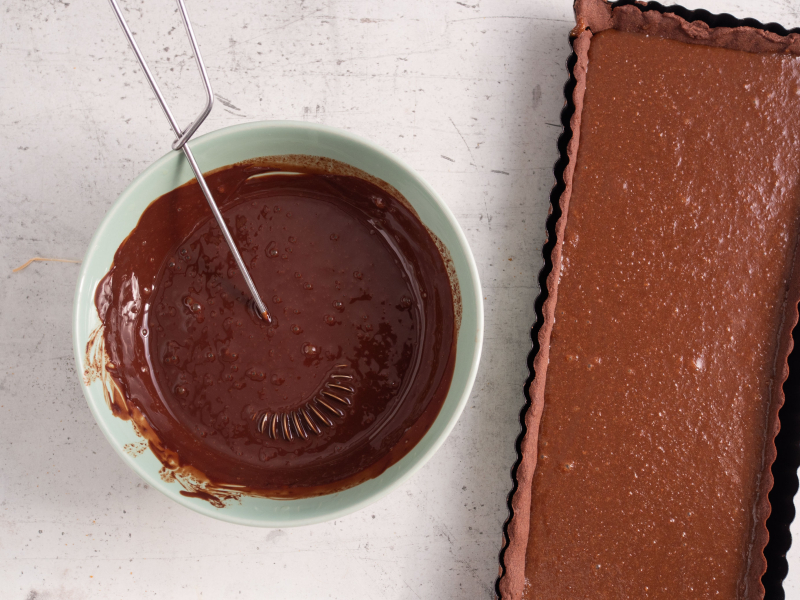 czekolady ganache do mazurka lotus biscoff