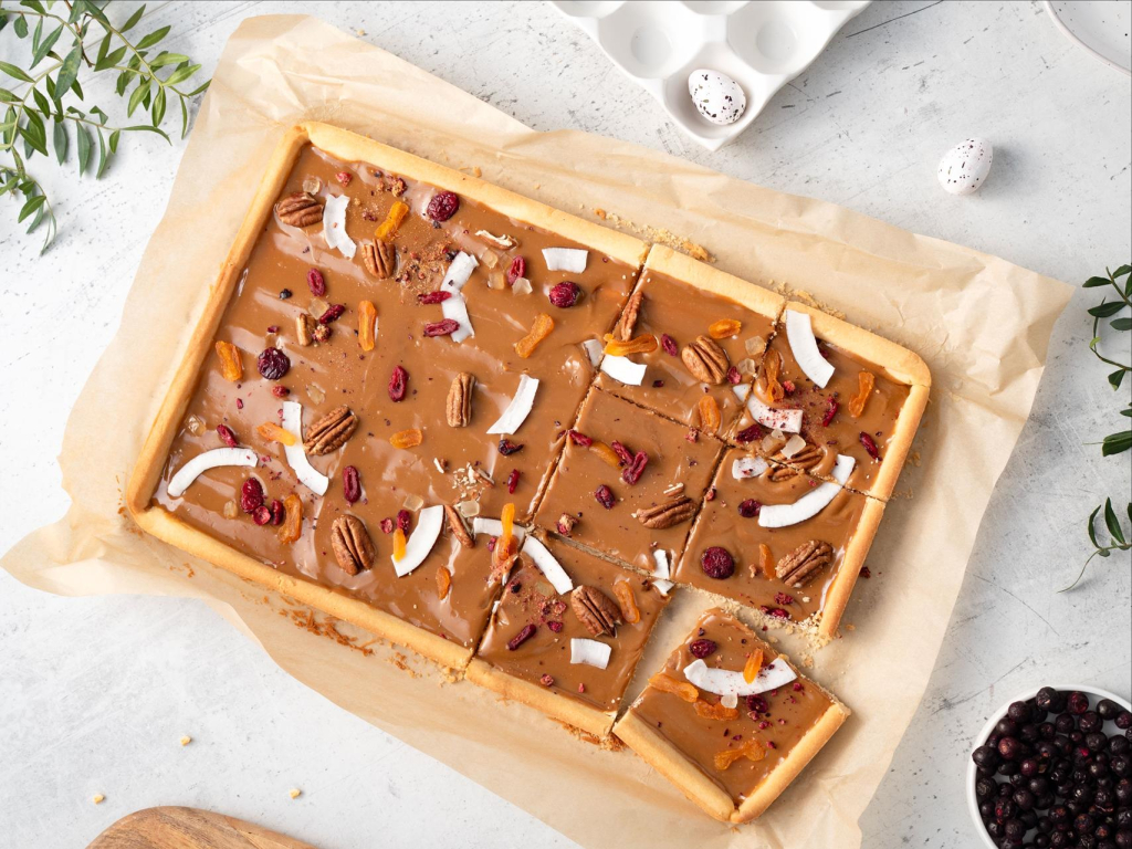 klasyczny mazurek tradycyjny z kajmakiem na dużą blachę wszystkiego słodkiego