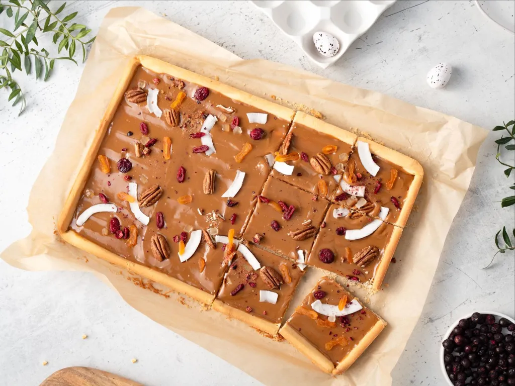 klasyczny mazurek tradycyjny z kajmakiem na dużą blachę wszystkiego słodkiego