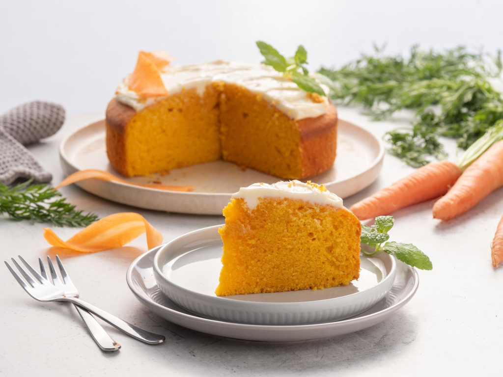 blendowane ciasto marchewkowe