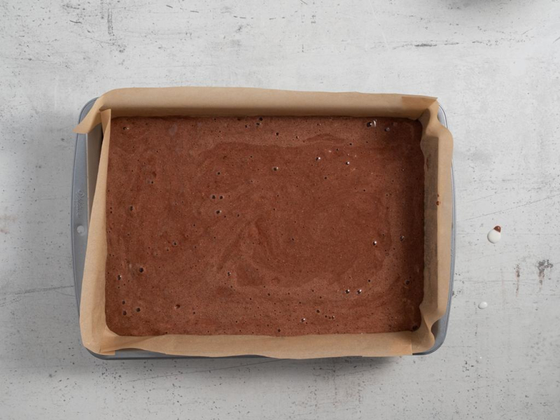 Ciasto czekoladowe bez cukru bez pieczenia z bananem.