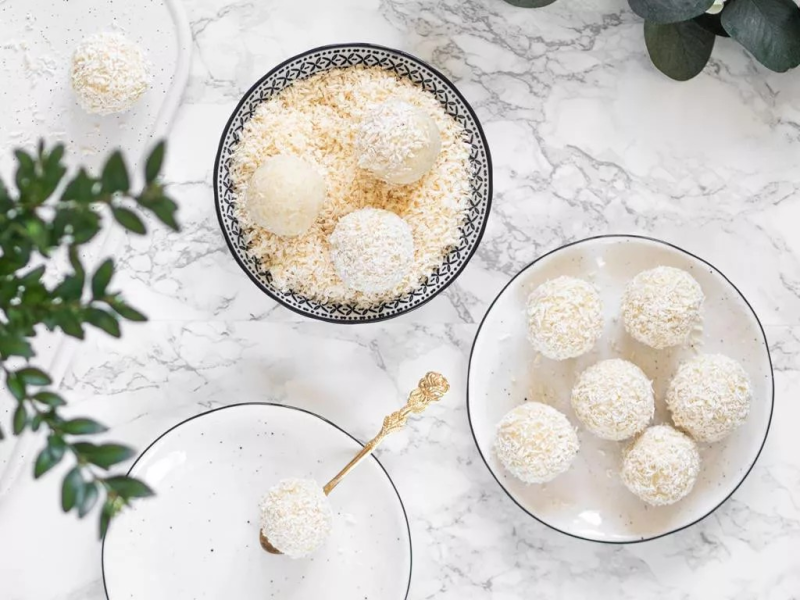 kokosowe kulki mocy wegańskie