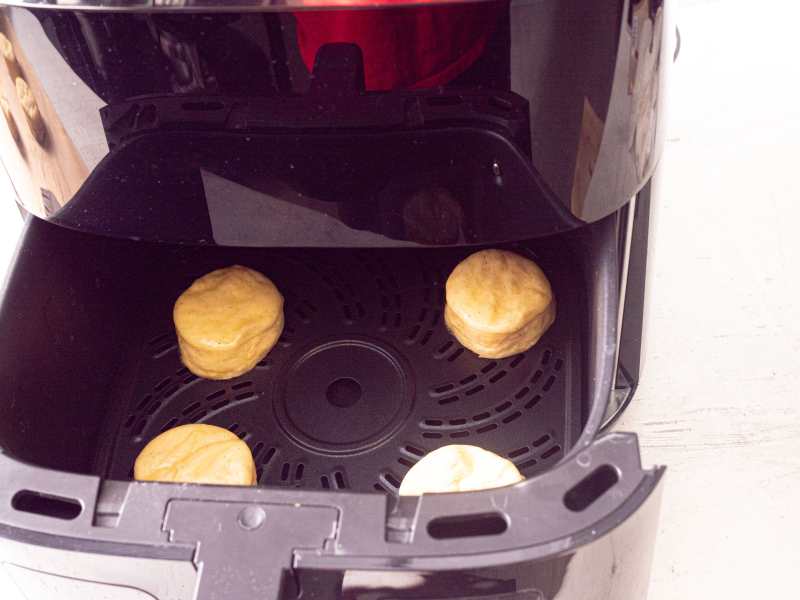 pieczenie pączków w airfryerze