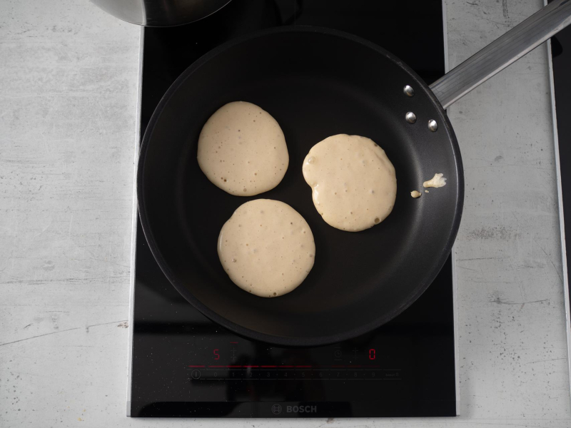 na patelni smażone pancakes